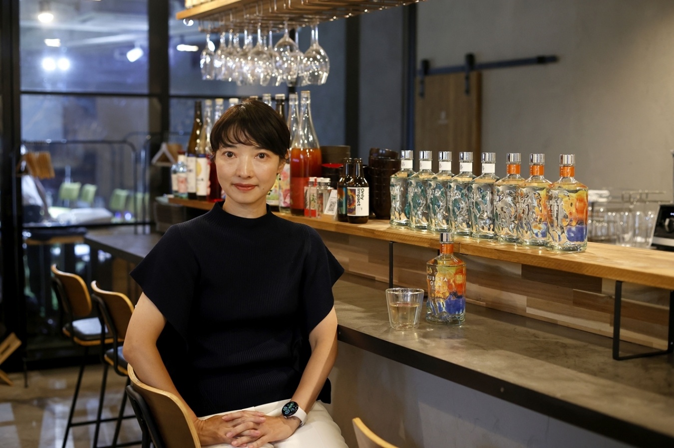 バージャーナリストの児島麻理子さん。