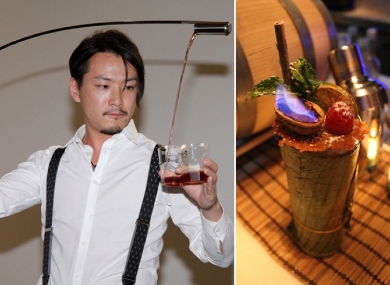 会場には、あの日本人バーテンダーも登場! カクテルブースには、ジェリー・トーマスの流れをくむ最新カクテルをはじめ、さまざまなアート作品も!