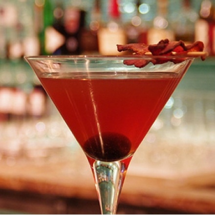 スモークド・ベーコン＆メープルシロップ・マンハッタン