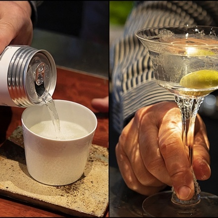 LONGGOODジントニック＆「緑茶+ジャスミン」マティーニ