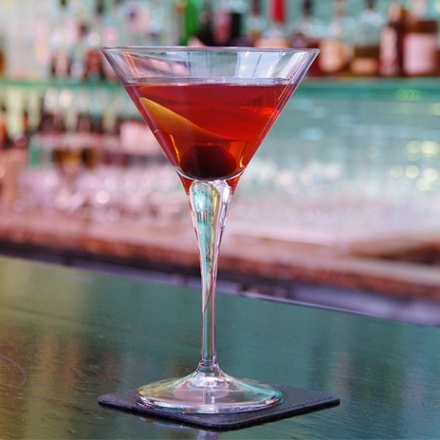 メープル＆スモークド・ブラックペッパー・マンハッタン