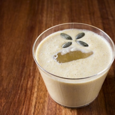 カボチャとあずきのカクテル